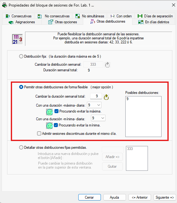 Planificador de horarios